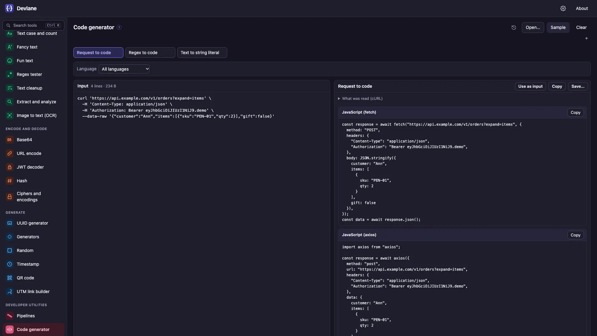 Devlane gallery image