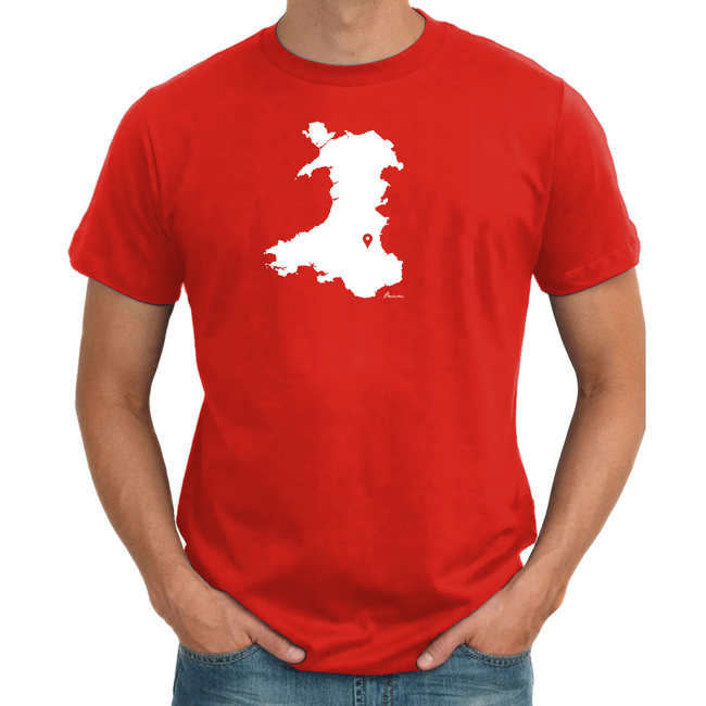 Map T-shirt - Personalised to your Location gallery image