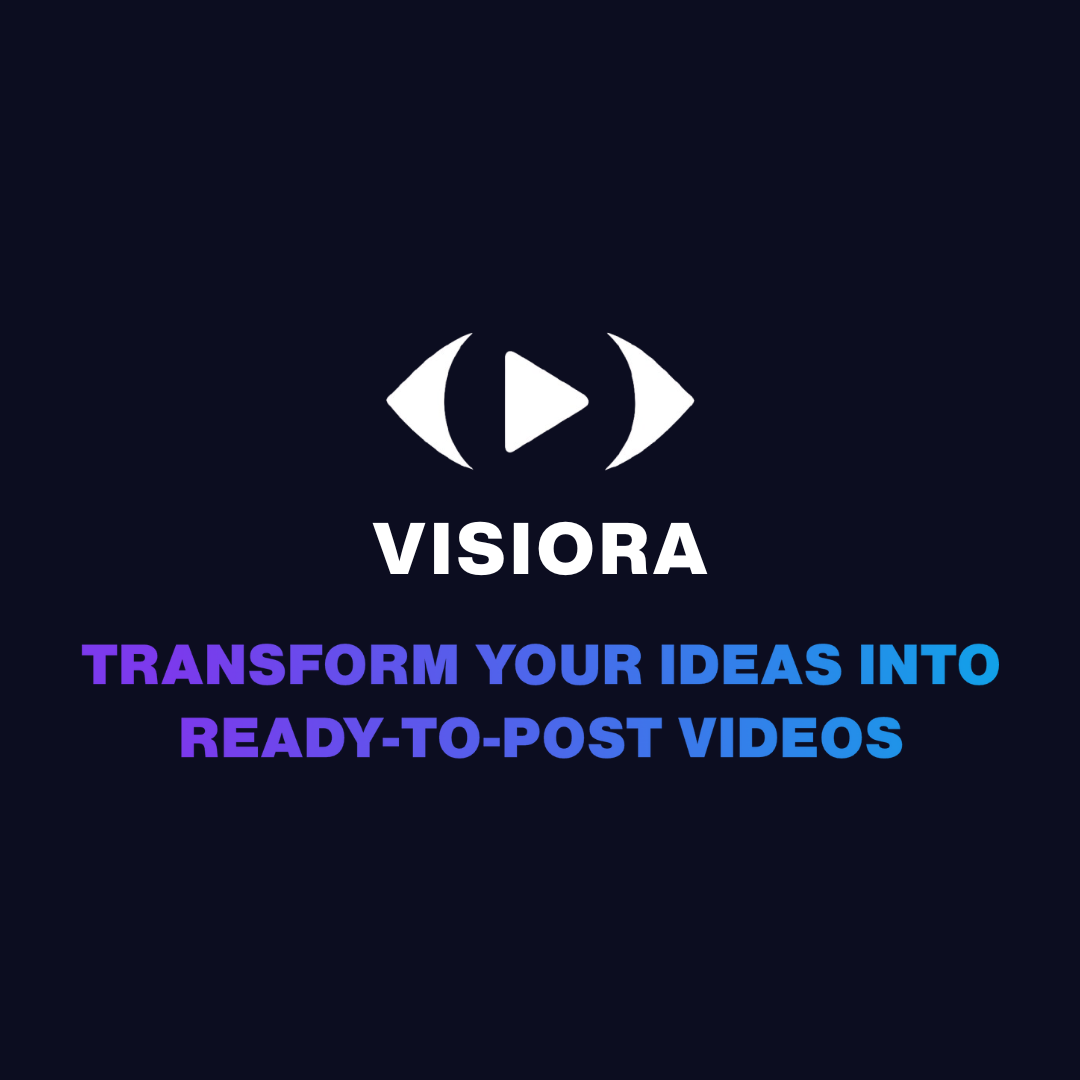 Visiora - 数分でアイデアをすぐにポストできるビデオに変えますメディア1