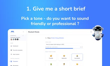 Rocket Mode by Mark Copy AI gallery image