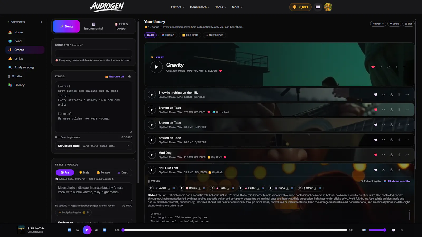 Clip Craft screenshot 2