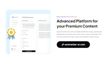 Text Summarizer AI gallery image
