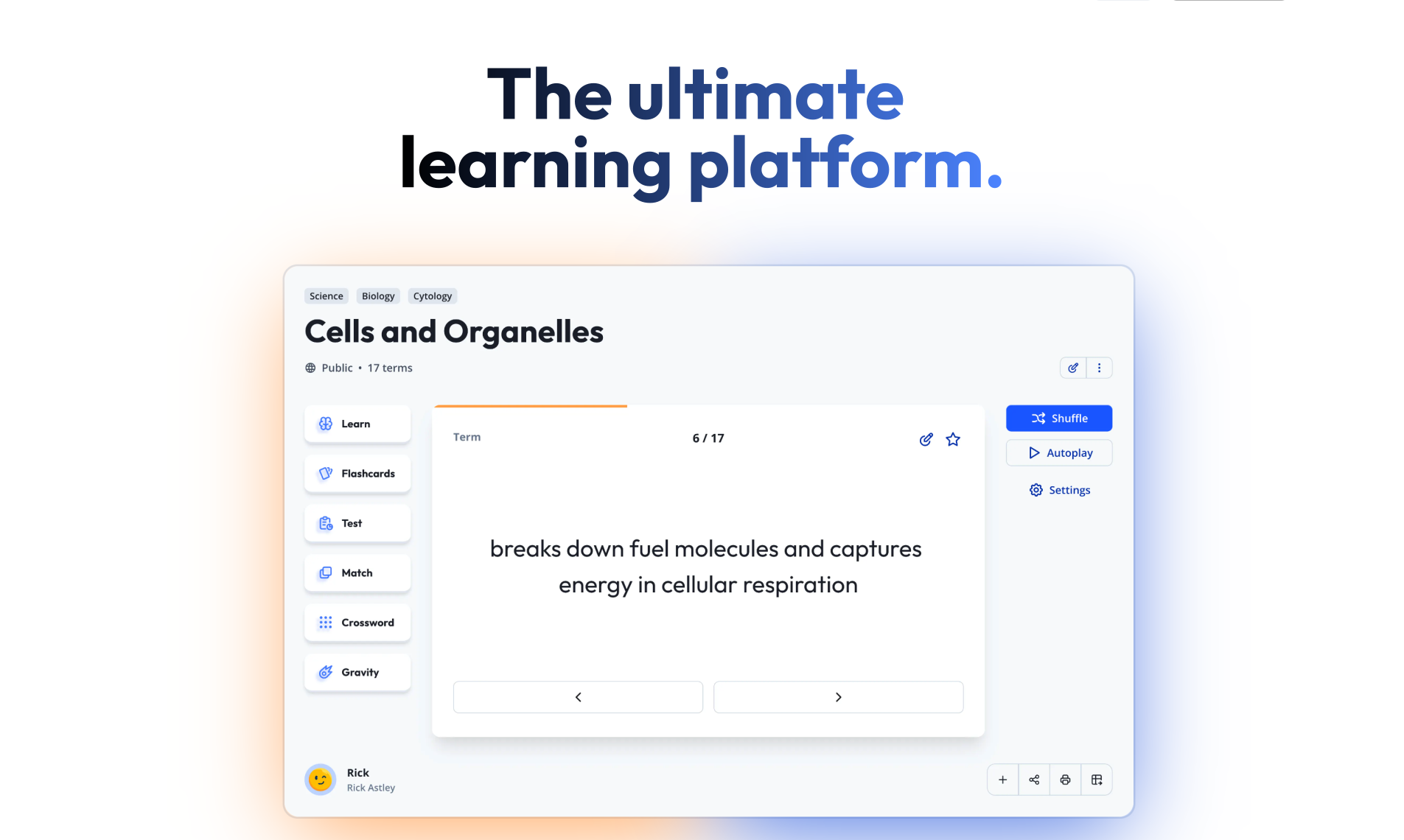 startuptile Quenti-The open source Quizlet alternative