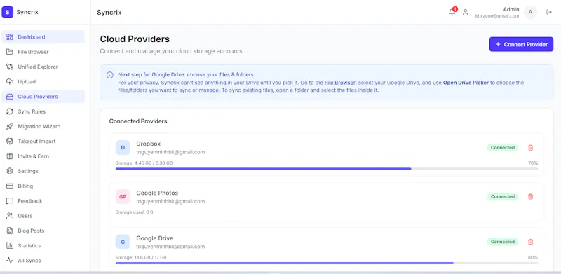 Syncrix screenshot 3