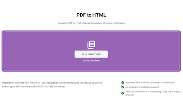 PDF to HTML gallery image