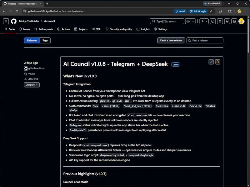 AI Council screenshot 1