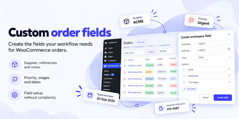 MasWP Order Workspace for WooCommerce screenshot 2