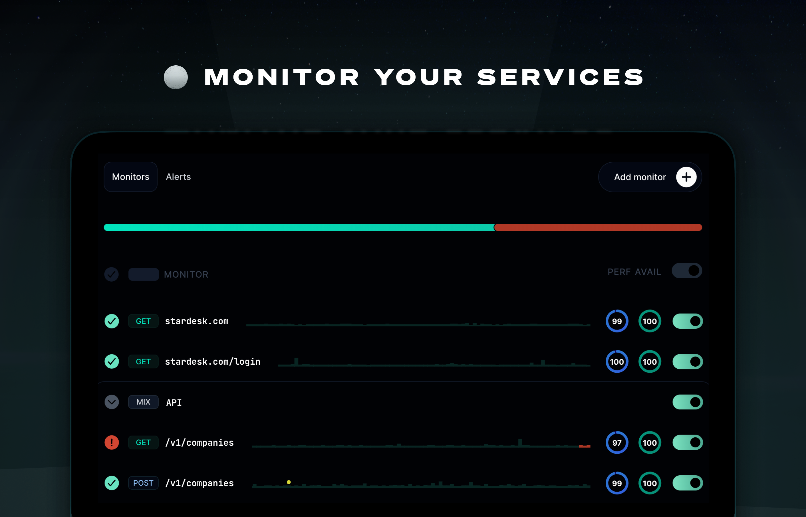 Instatus 2.0 - Monitör.Düzeltmek.Paylaşın - Kesinti için hazır olun! medya 2