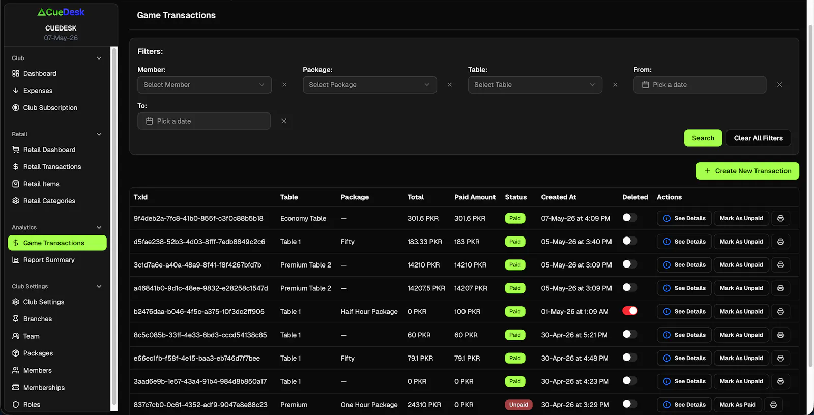 CueDesk screenshot 2
