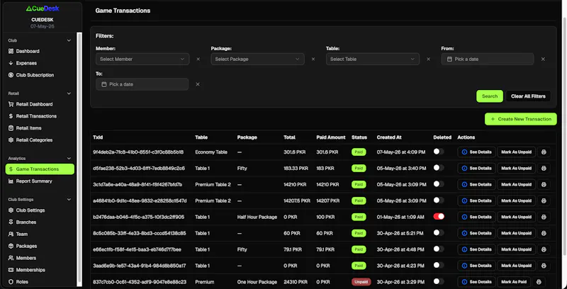 CueDesk screenshot 2