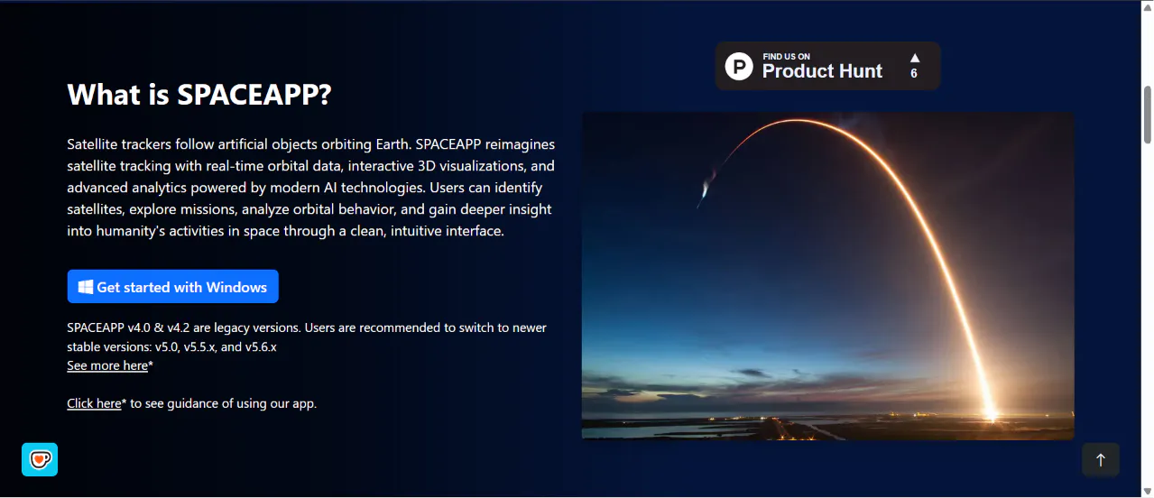 SPACEAPP v5.6 — Project Horizons gallery image