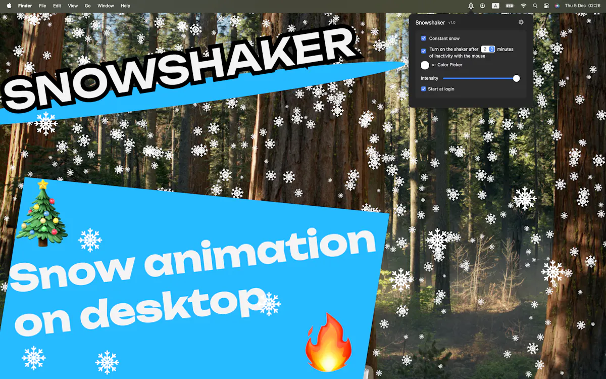 Snowshaker