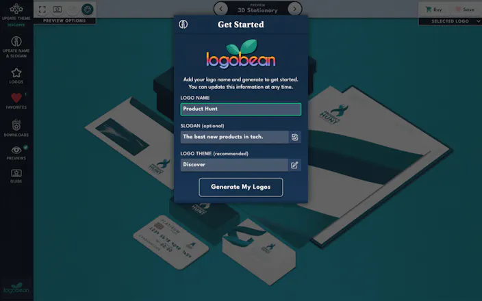 Logobean - The World's Best Logo Maker gallery image