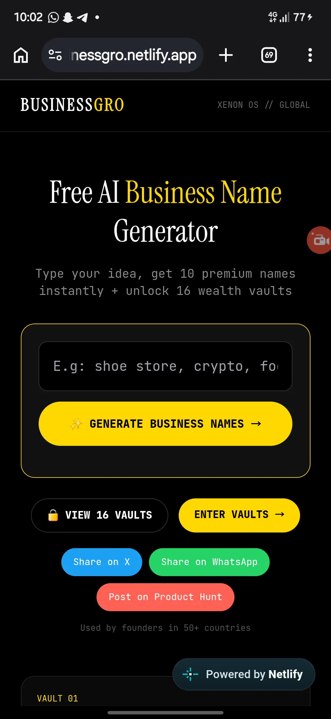 Free Business Name BusinessGro