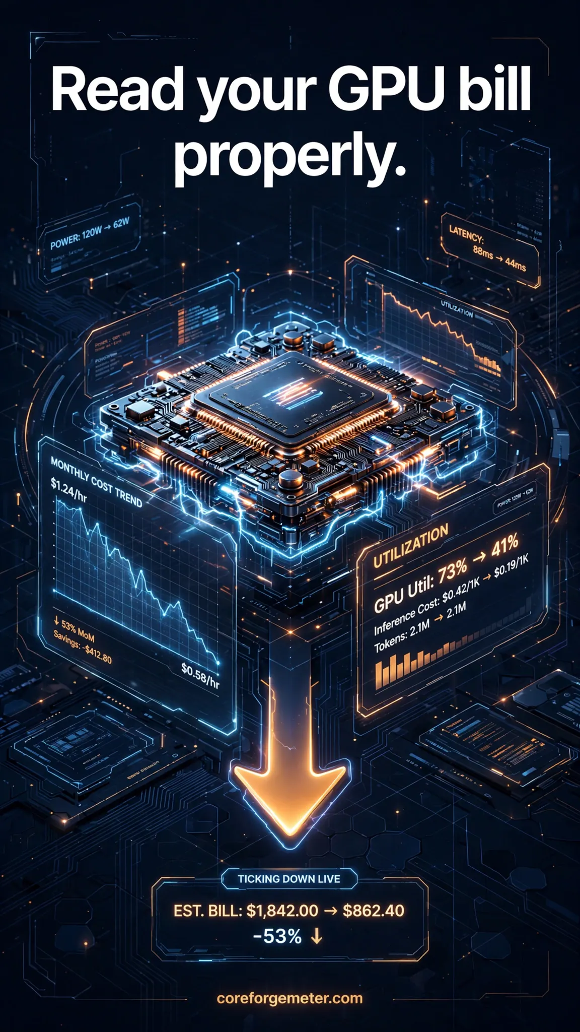 CoreForge Meter logo