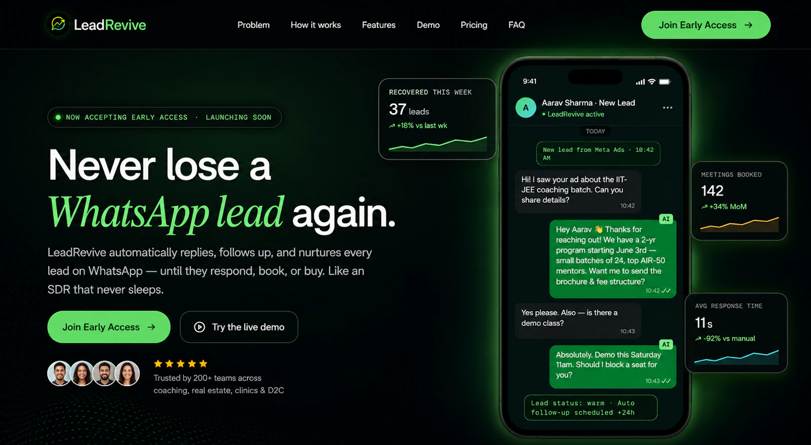 LeadRevive screenshot 1