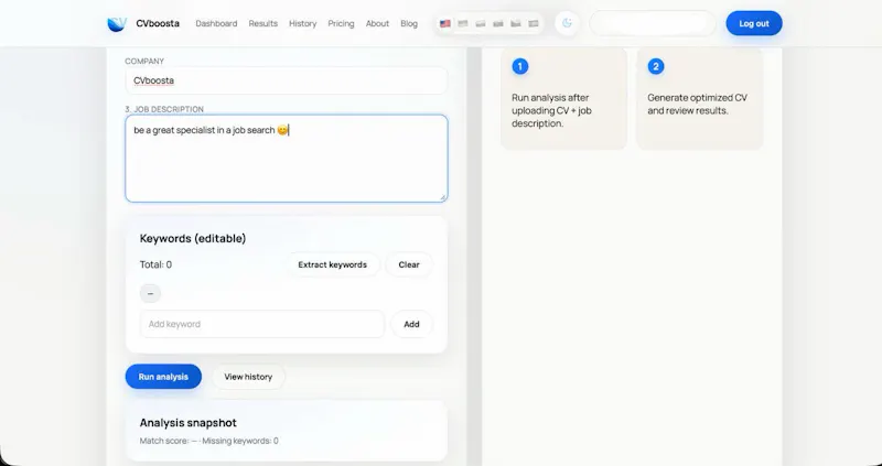 CVboosta screenshot 3