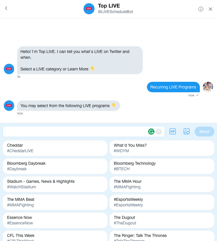 LIVEScheduleBot 2.0 gallery image