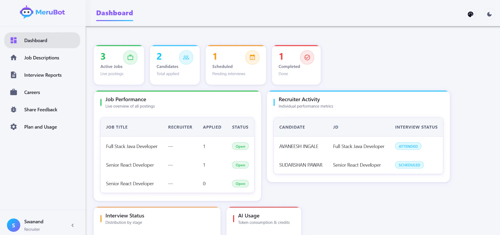 MeruBot screenshot 1