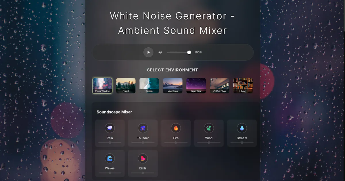 White Noise Generator