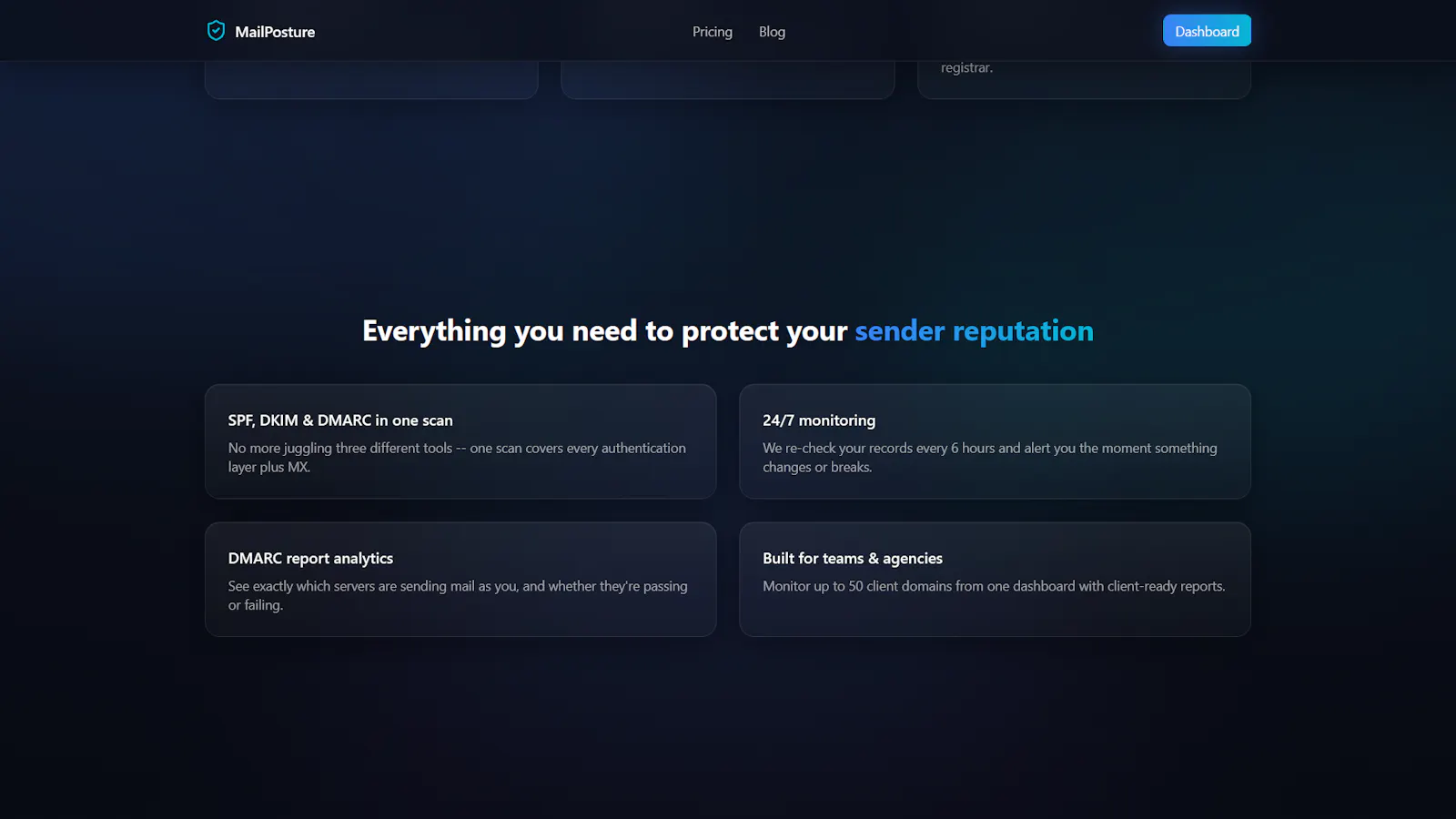 MailPosture screenshot 4