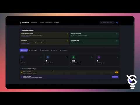 IdeaScroll - Validate Startup Ideas gallery image