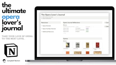 Ultimate Opera Lover's Journal gallery image