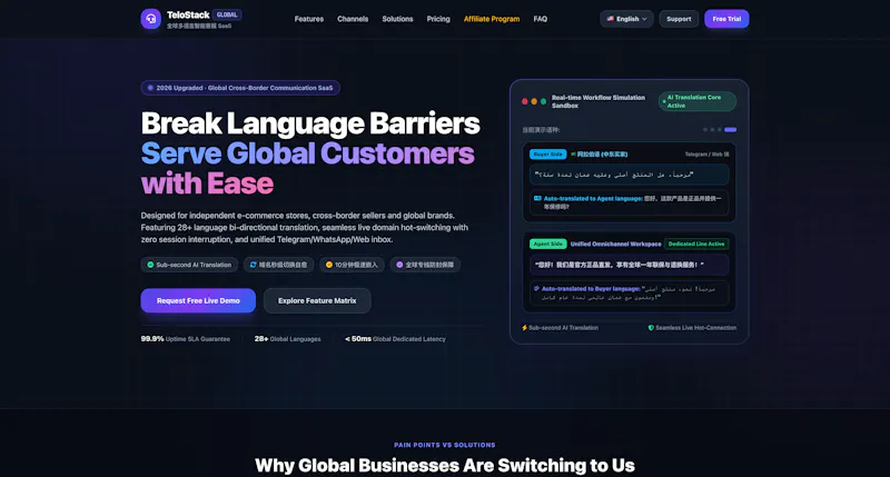 TeloStack Global screenshot 1