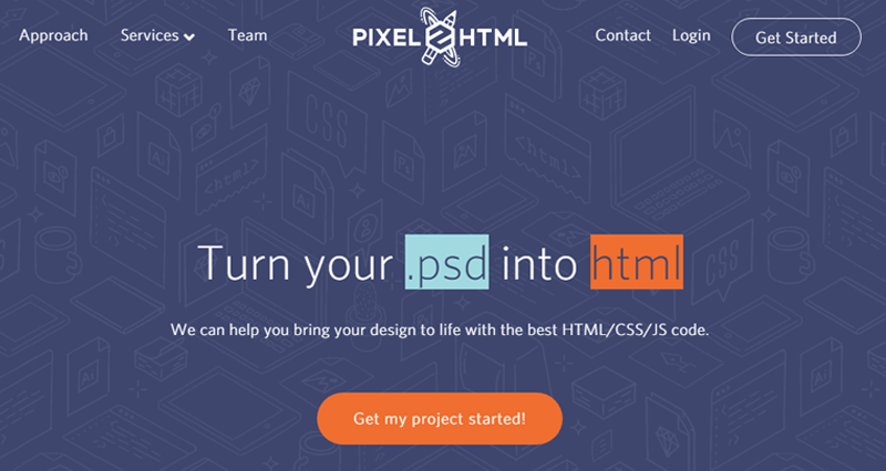 Pixel2HTML  