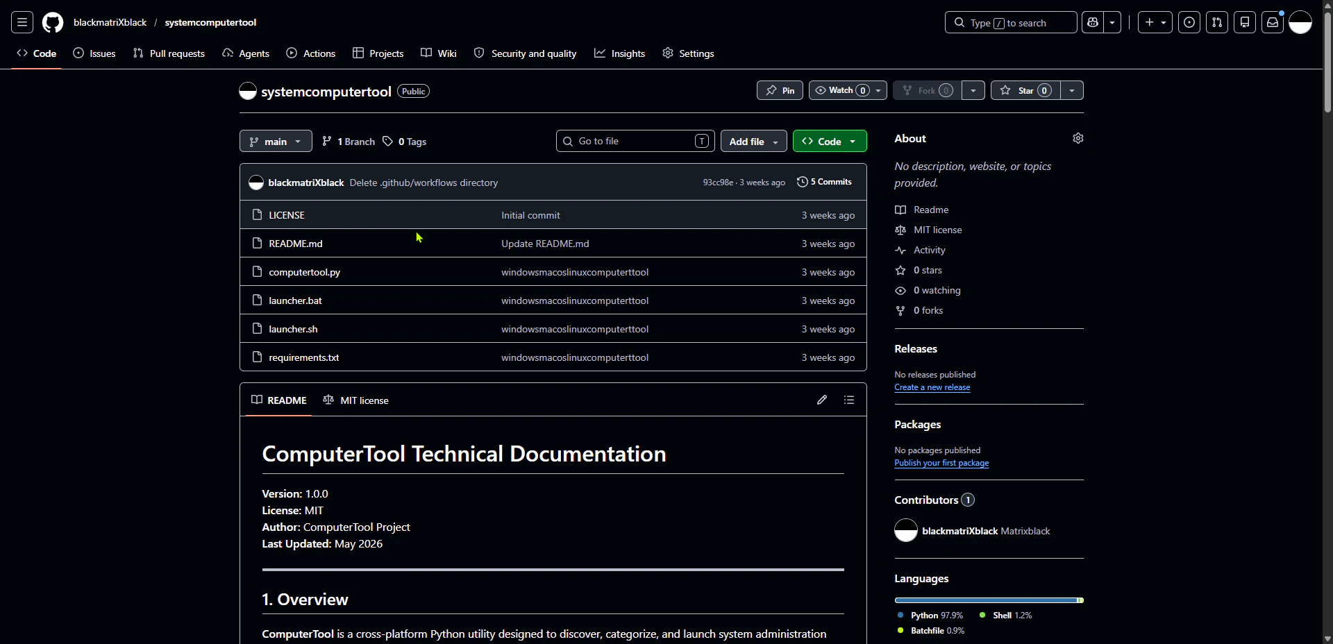 systemcomputertool screenshot 1