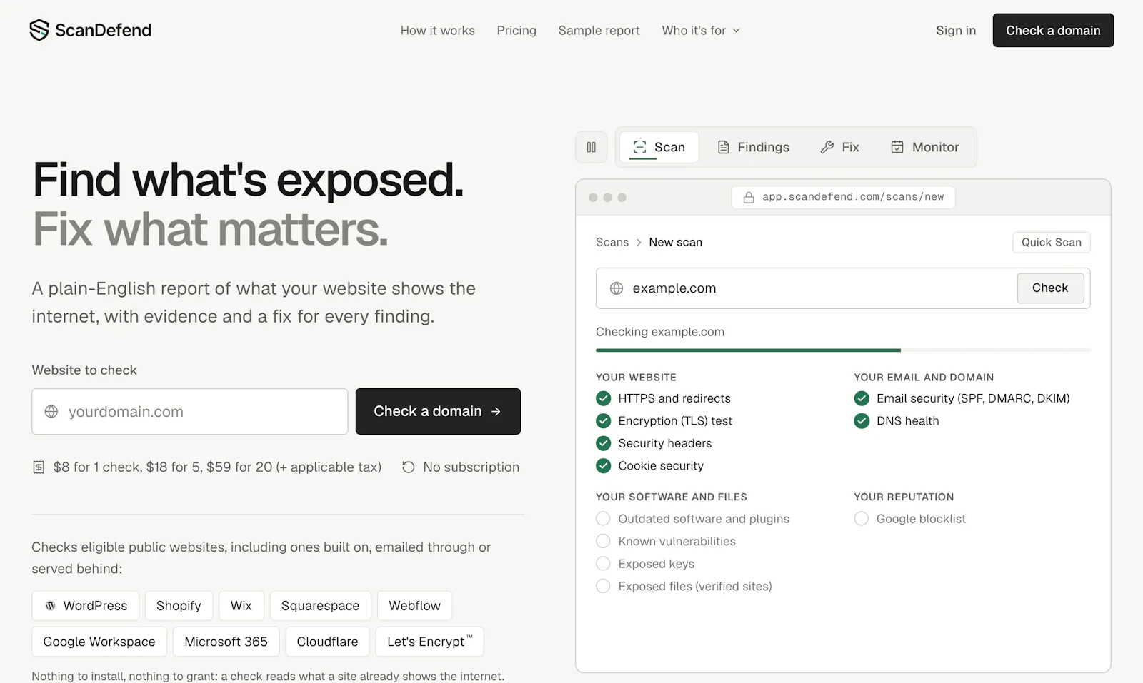 Scandefend screenshot 3