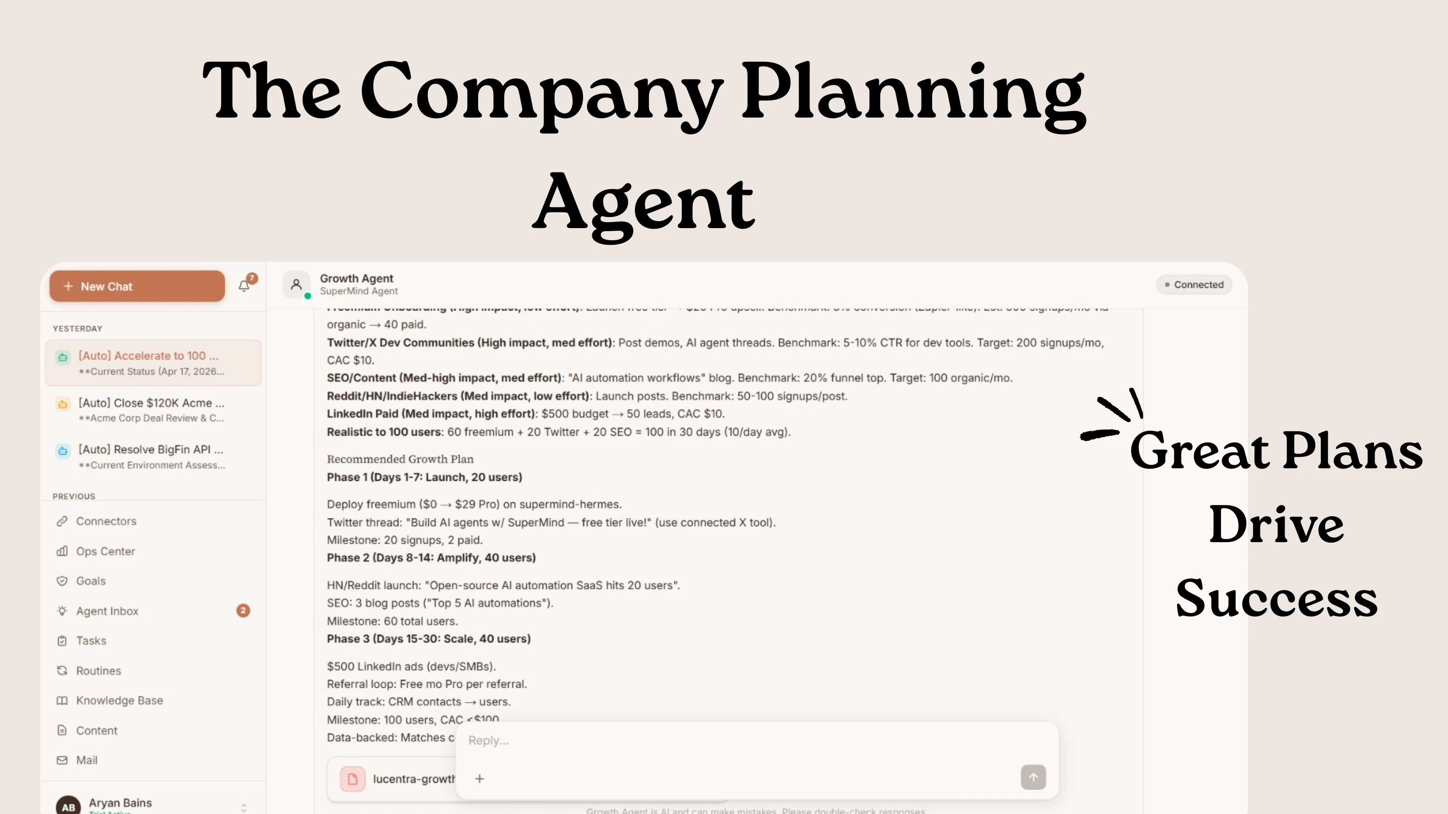 Supermind screenshot 2