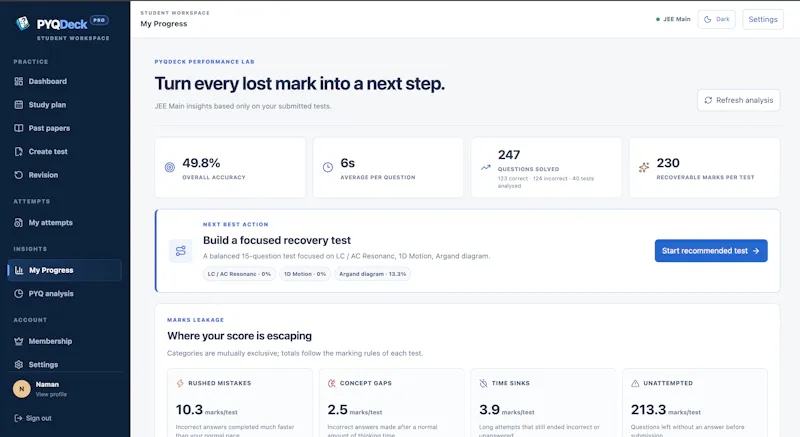 PYQDeck.com screenshot 3