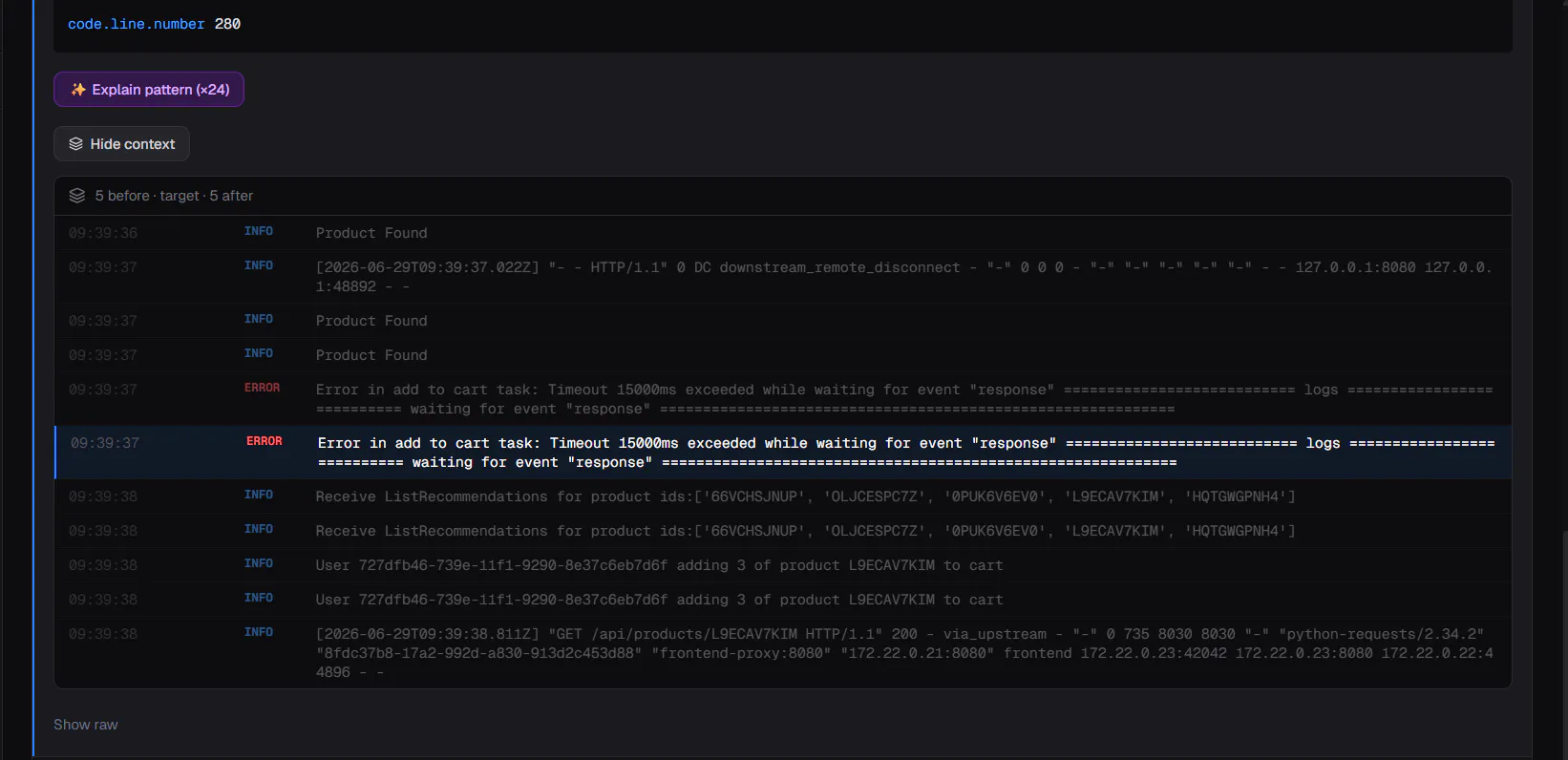 LogFlow gallery image