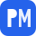 PM Trainer - Product Hunt launch logo and brand identity