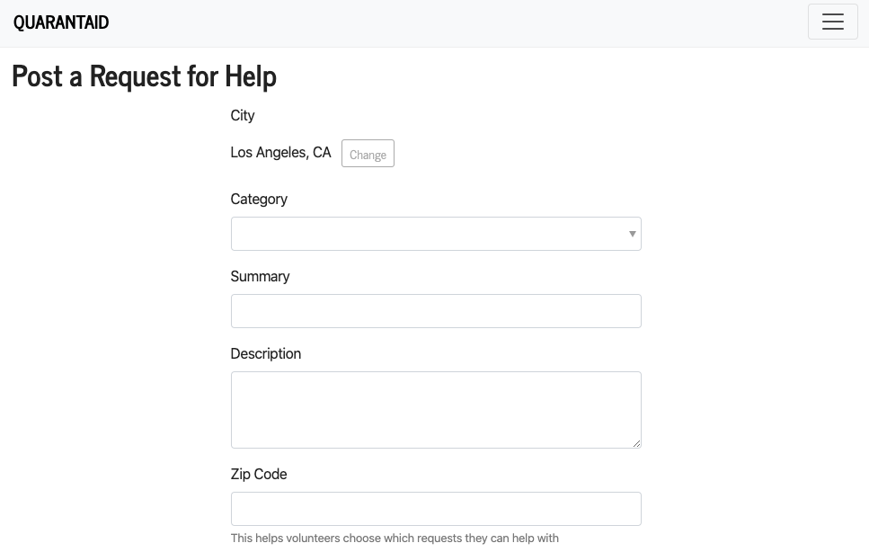 QuarantAid.me gallery image