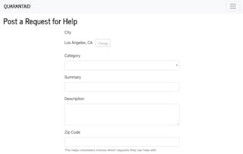 QuarantAid.me gallery image