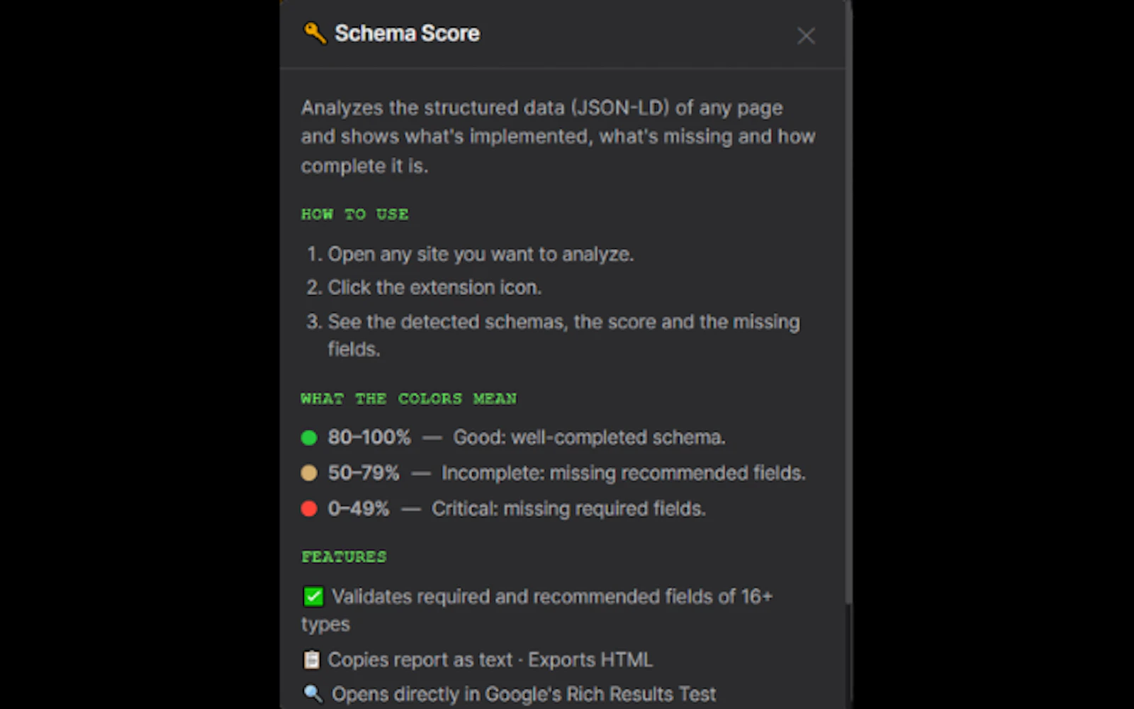Schema Score screenshot 4