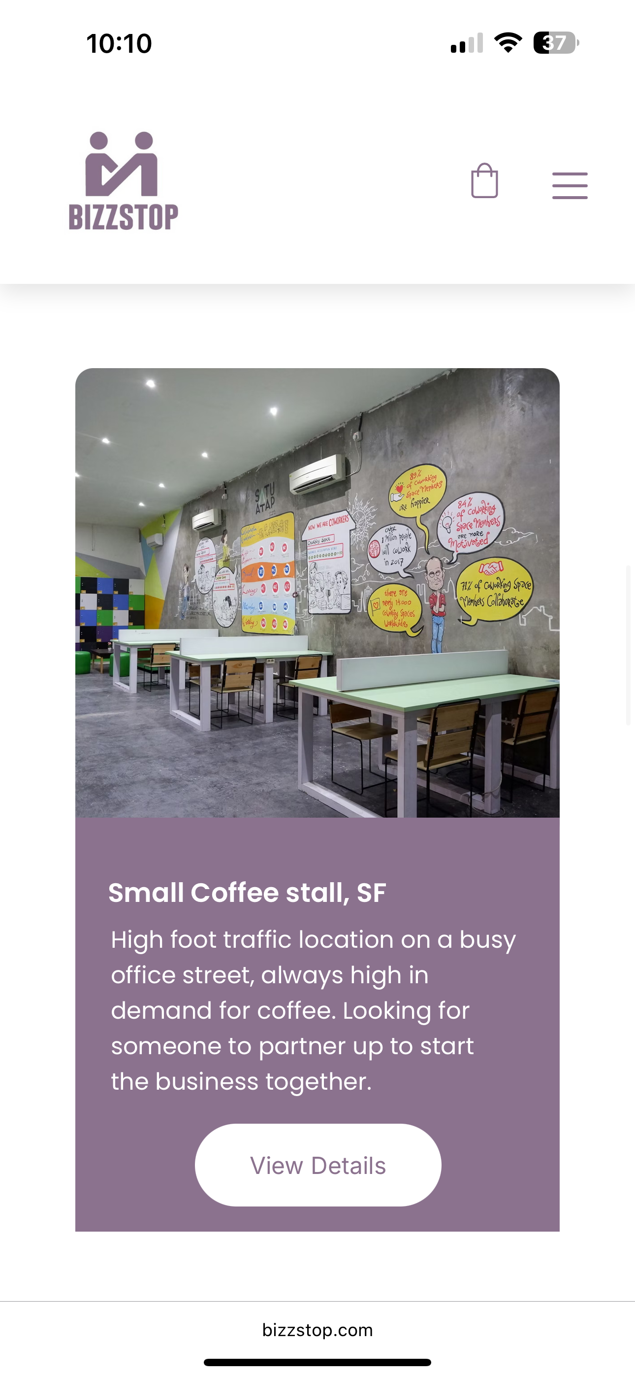 BizzStop - Screenshot 3 showing product features and functionality