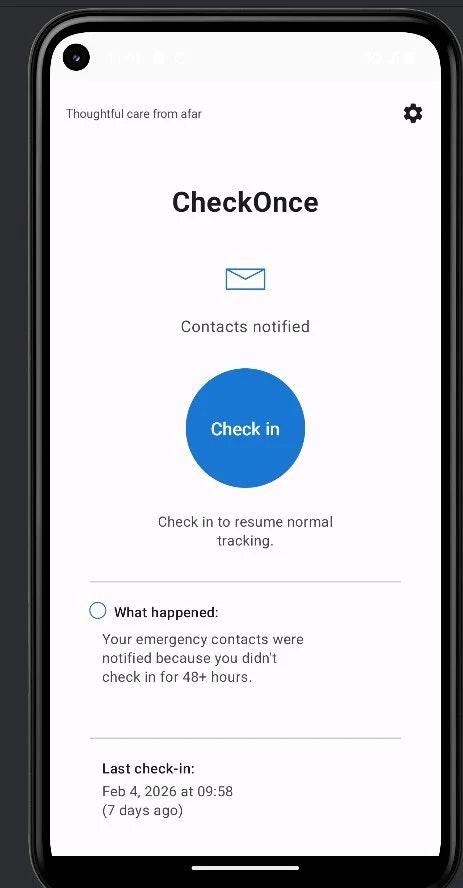 CheckOnce gallery image