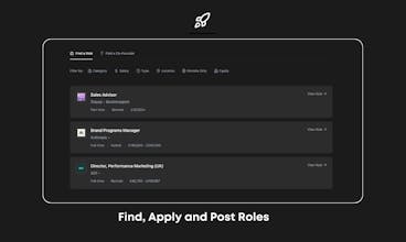 Startup Roles gallery image