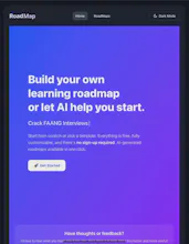 RoadMapTracker - AI gallery image