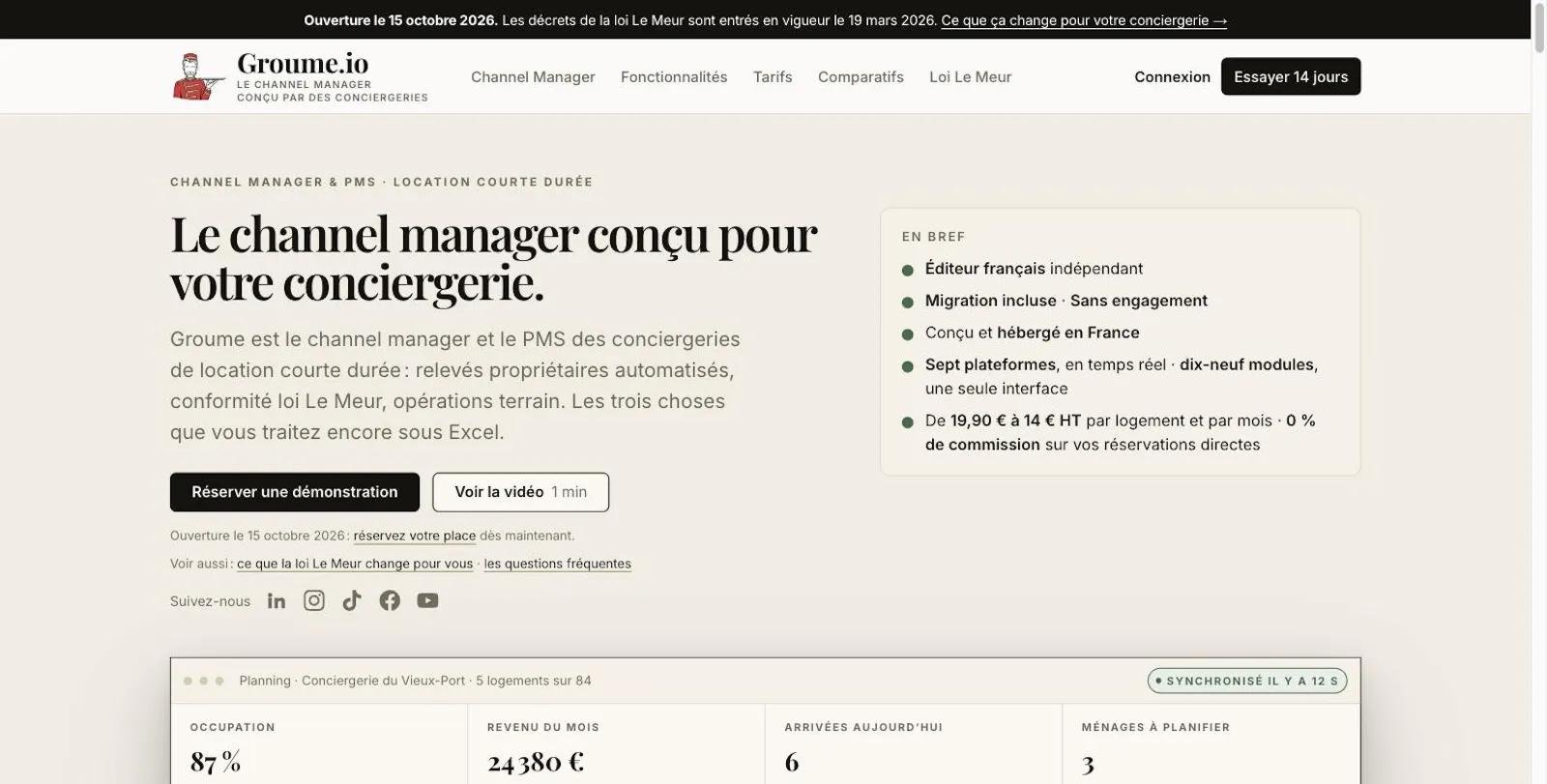 Groume.io screenshot 2