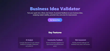Go/NoGo- Business Idea Validator gallery image