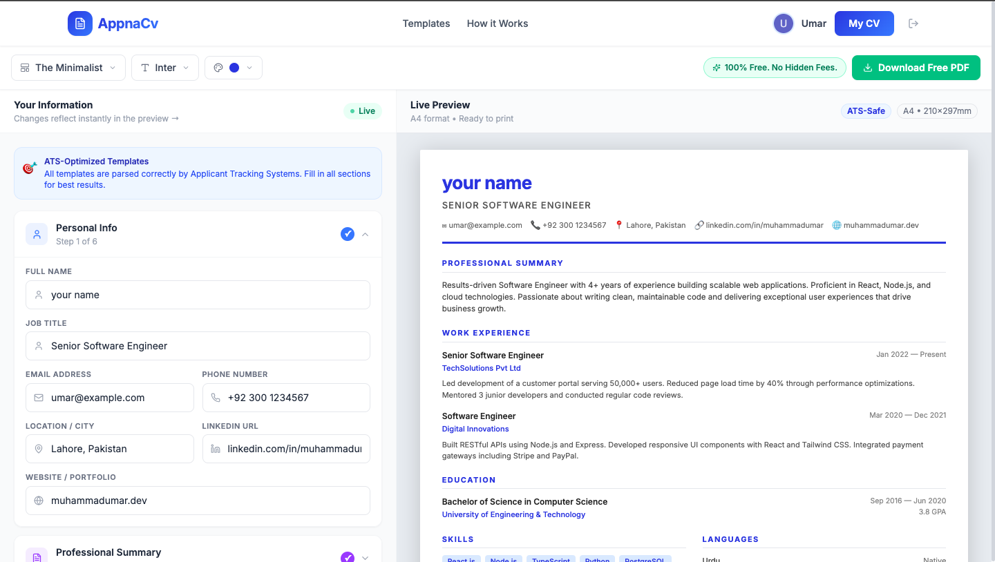 AppnaCv gallery image