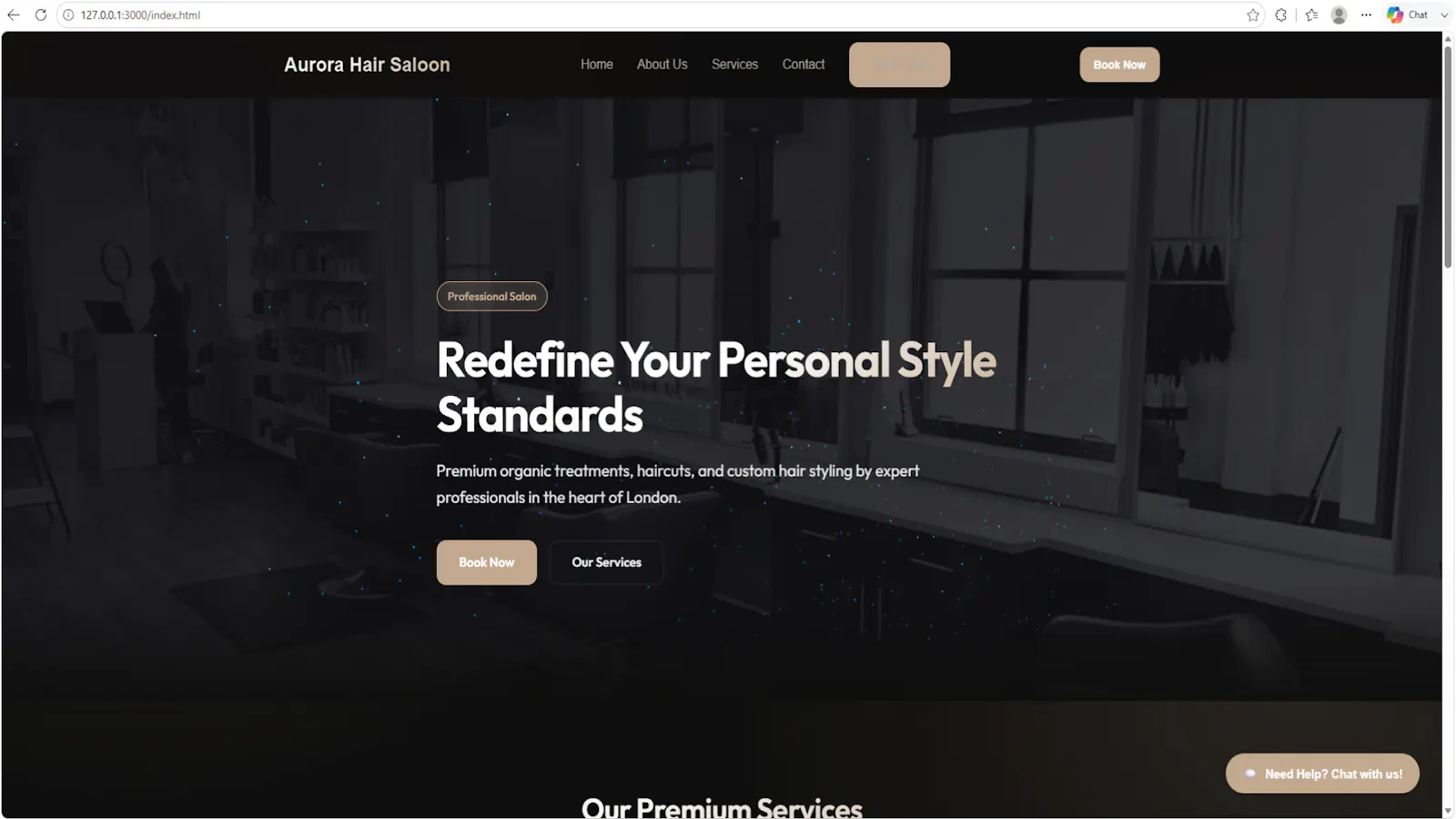 Website Builder screenshot 2
