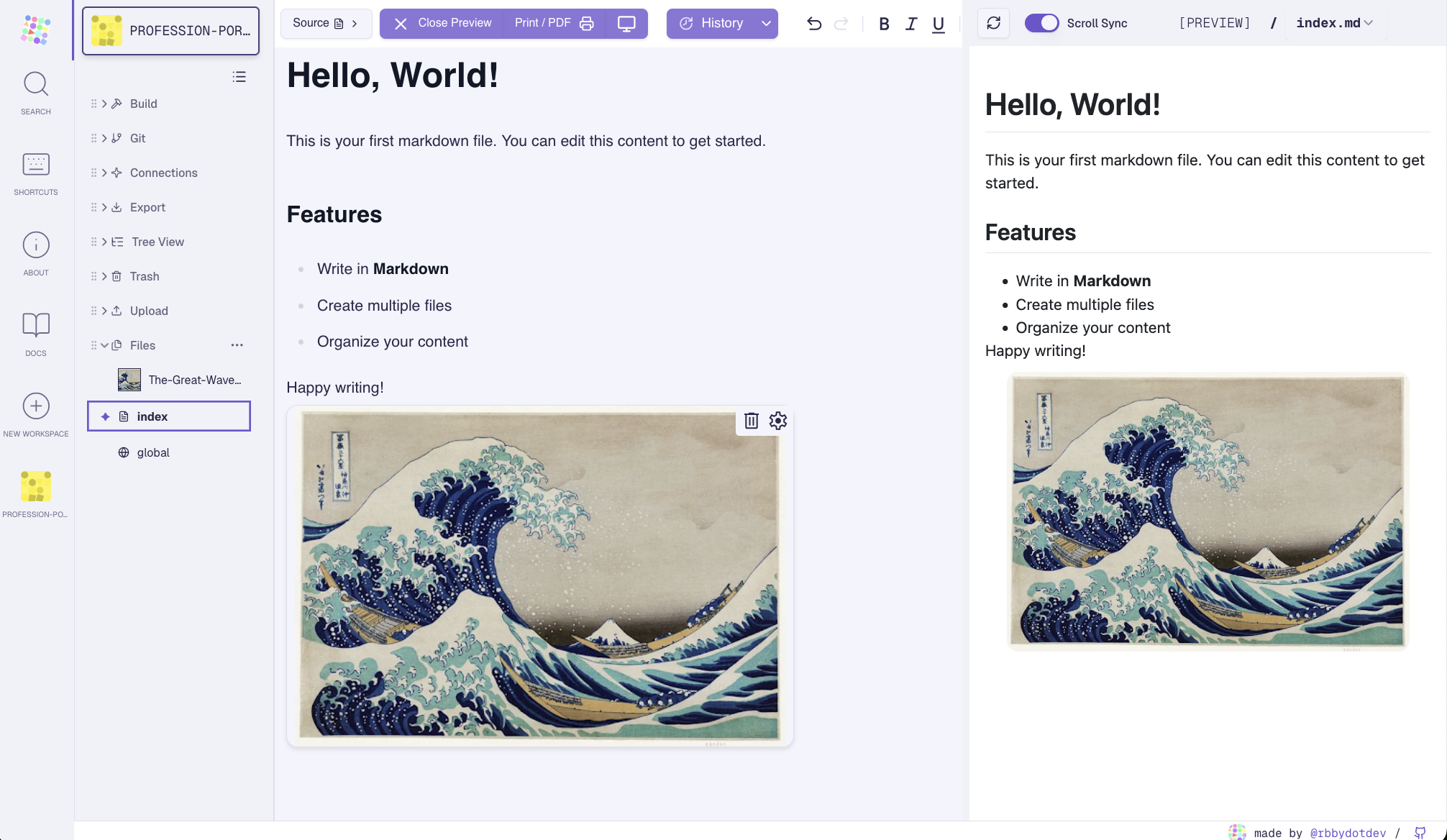 Opal Editor gallery image