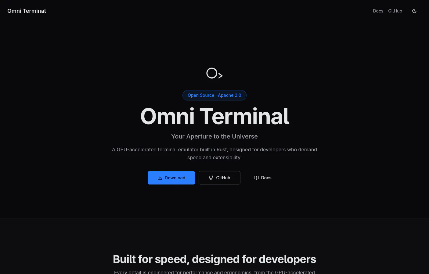 Omni Terminal gallery image