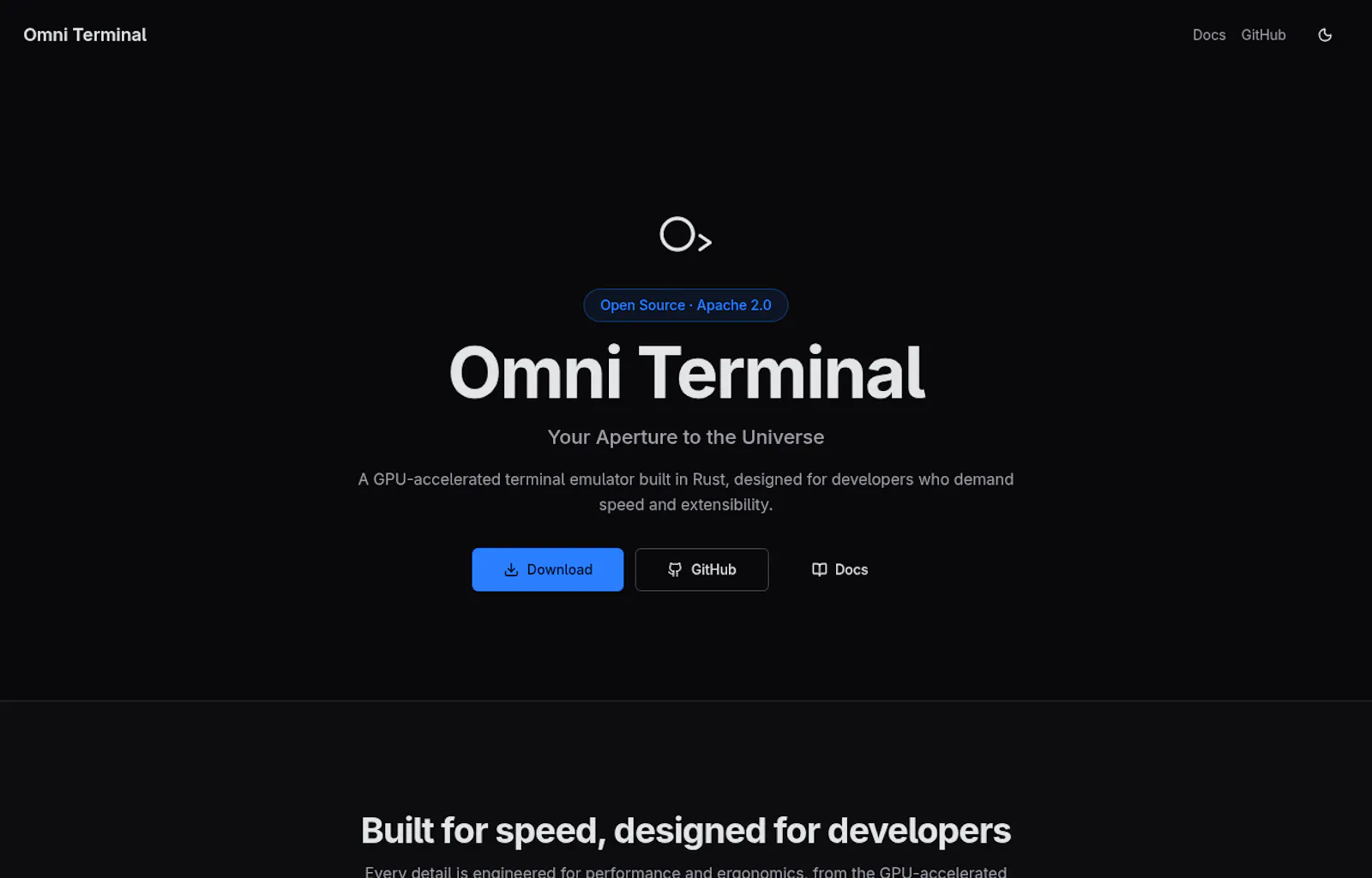 Omni Terminal screenshot 9