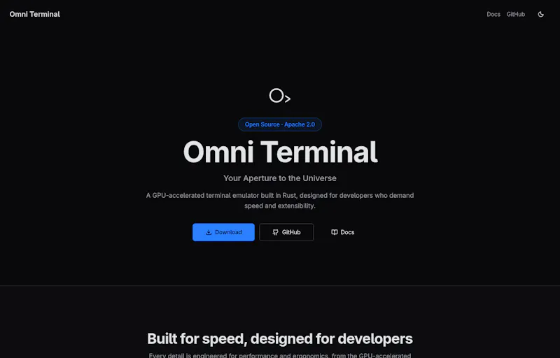 Omni Terminal screenshot 9